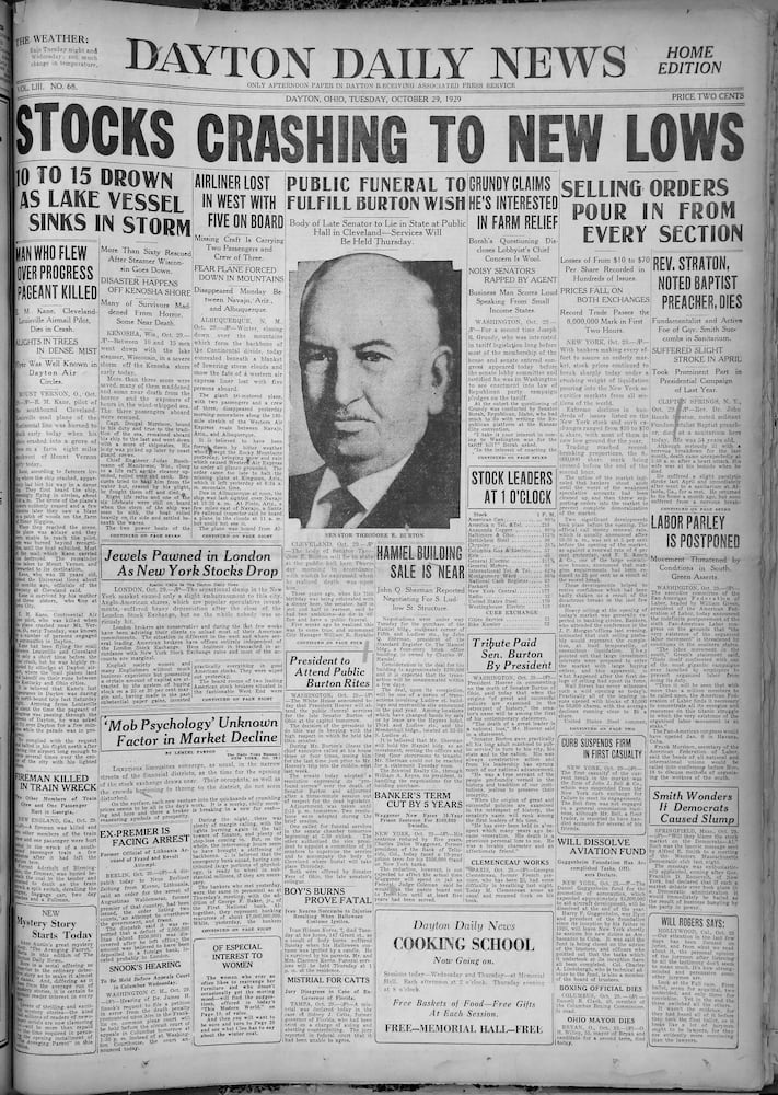 PHOTOS: Historic Dayton Daily News front pages