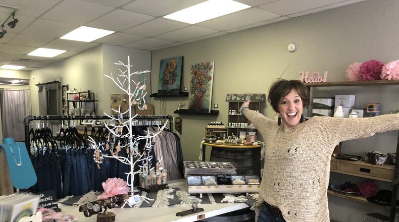 Holly Johnson recently opened a holistic and natural boutique in downtown Springboro called Suburban Hippie. CONTRIBUTED