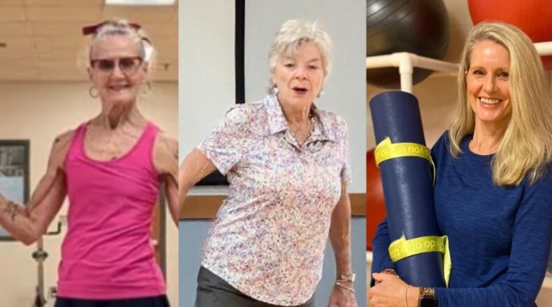 Nancy Boss (left), Gail Basine (center) and Sherri Raderstorf (right) take pride in being The Still Got It Squad of the Kettering Recreation Complex. CONTRIBUTED