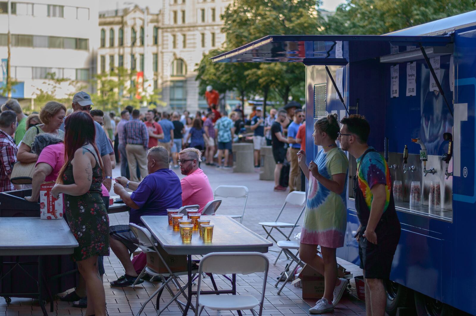 June First Friday in Dayton was held June 2 and kicked off the Dayton Pride festival and Light Up the Night. PHOTO / Tom Gilliam