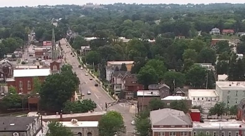 The portion from Main to Seventh streets along Ohio 725 – also known as Central Avenue – in Miamisburg would become Mayor Dick Church Jr. Way, under a proposal put forth by state Rep.Niraj Antani. STAFF