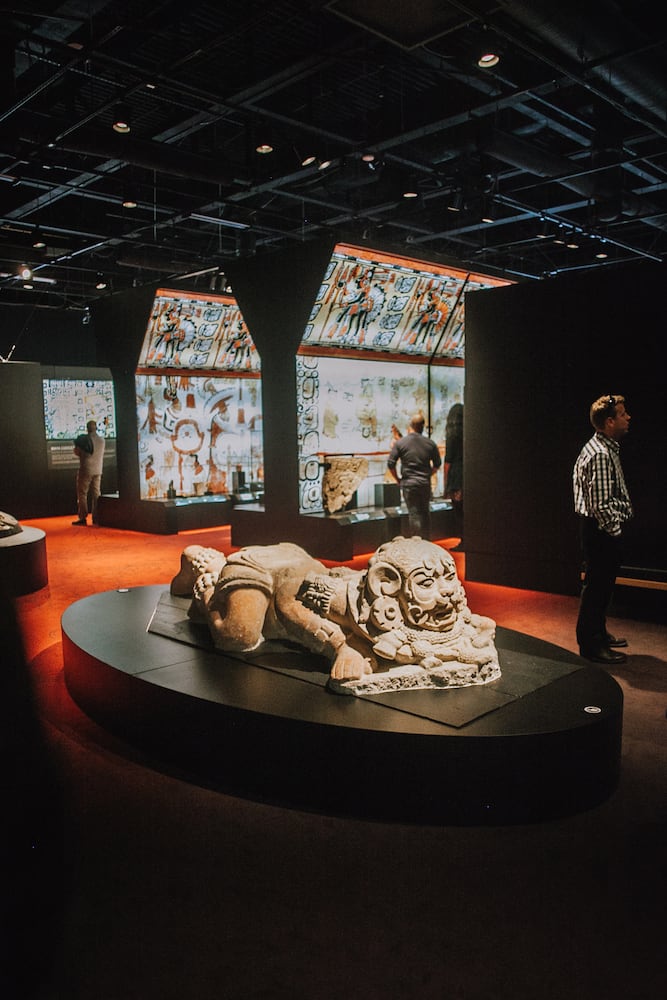 PHOTOS: Cincinnati Museum Center reopens with dinosaurs 60-feet tall and mysteries of the Maya civilization