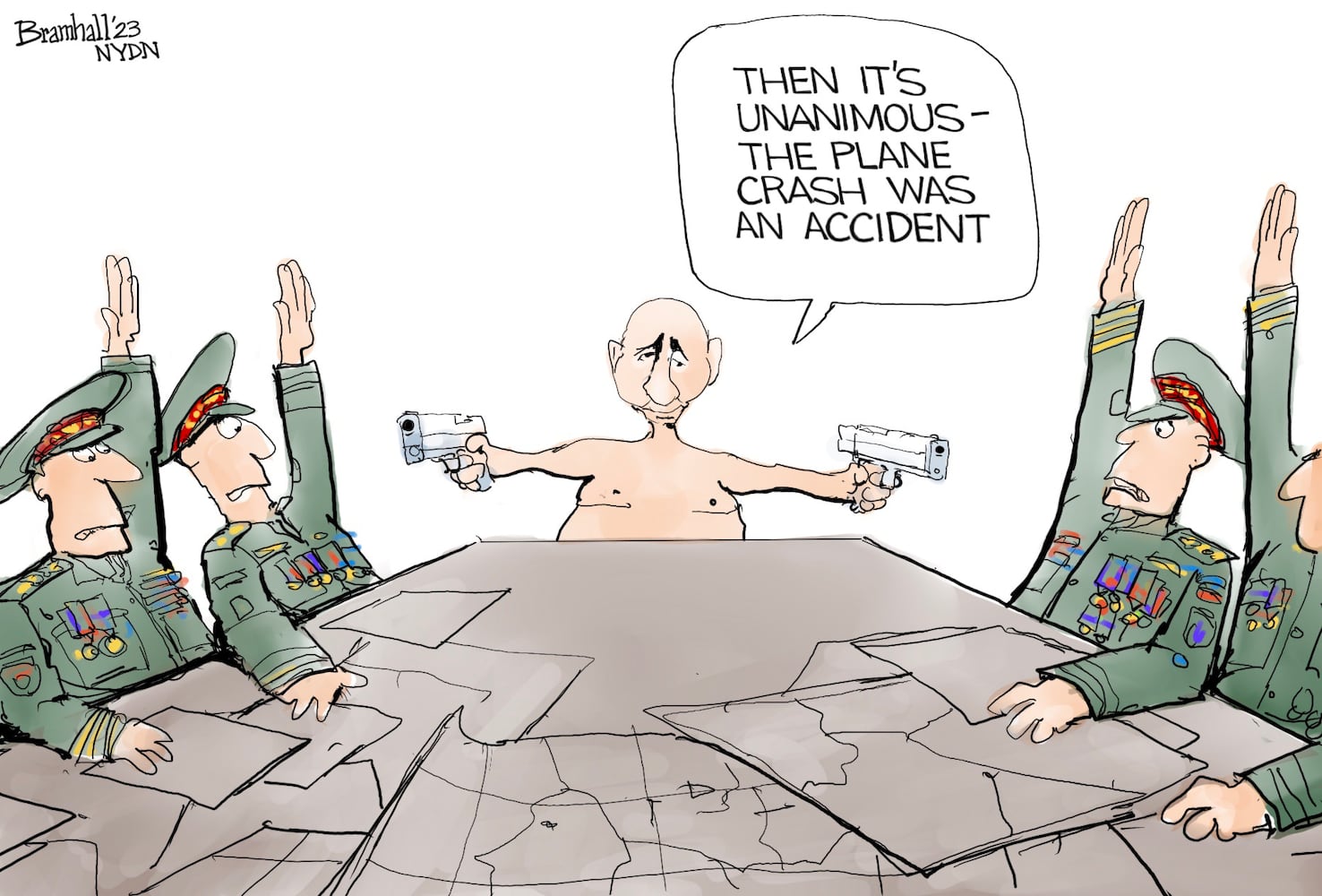 CARTOONS: Bill Bramhall, Aug. 29, 2023