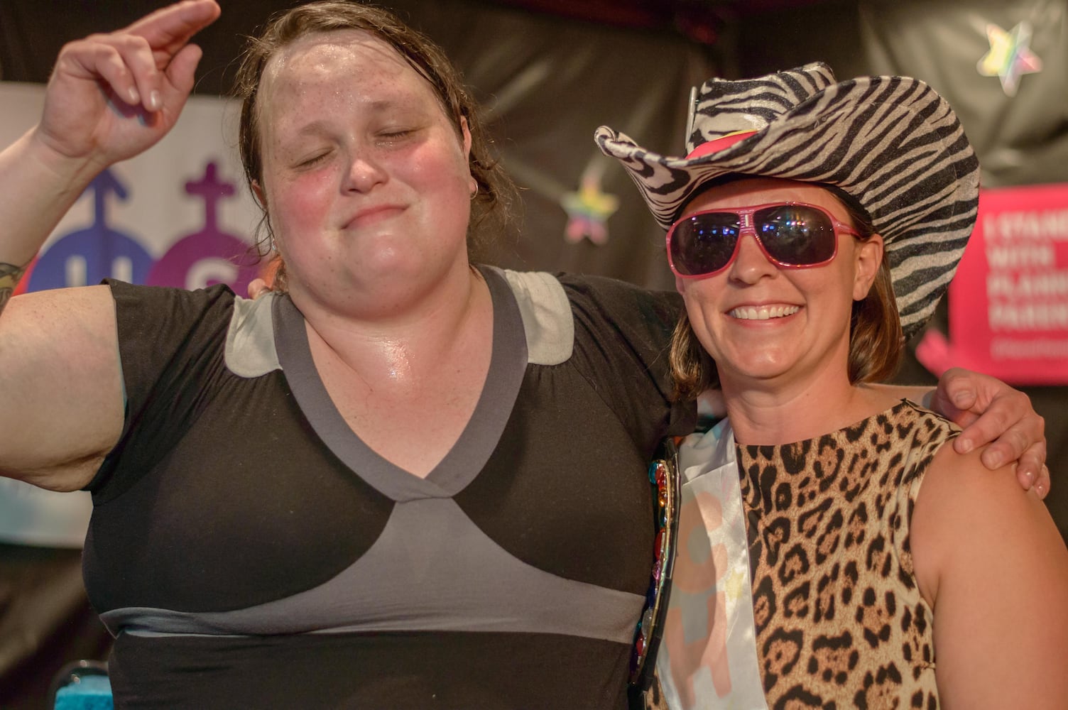 Ladies of the 80's Arm Wrestling