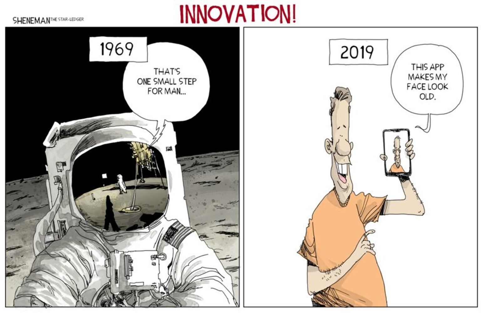 Week in cartoons: 50th anniversary of the moon landing and more