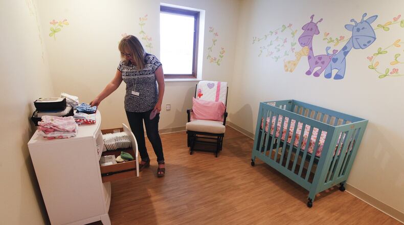 Brigid’s Path, the state’s first crisis care nursery for drug-addicted newborns is set to begin treating infants by the end of October. Six babies a day were admitted to Ohio hospitals in 2015 for neonatal abstinence syndrome (NAS), a consequence of an escalating statewide opioid epidemic. CHRIS STEWART / STAFF