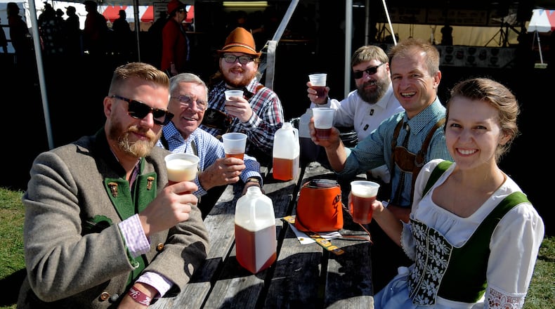 Minster is a small village located approximately one hour north of Dayton. Every year, their Oktoberfest weekend attracts a crowd roughly three times the size of its population of near 3,000. DAVID MOODIE/CONTRIBUTED