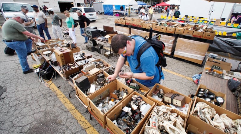 Hamvention attendees come from all over the world. This year marks the 70th anniversary of the amateur radio event. CHRIS STEWART/FILE