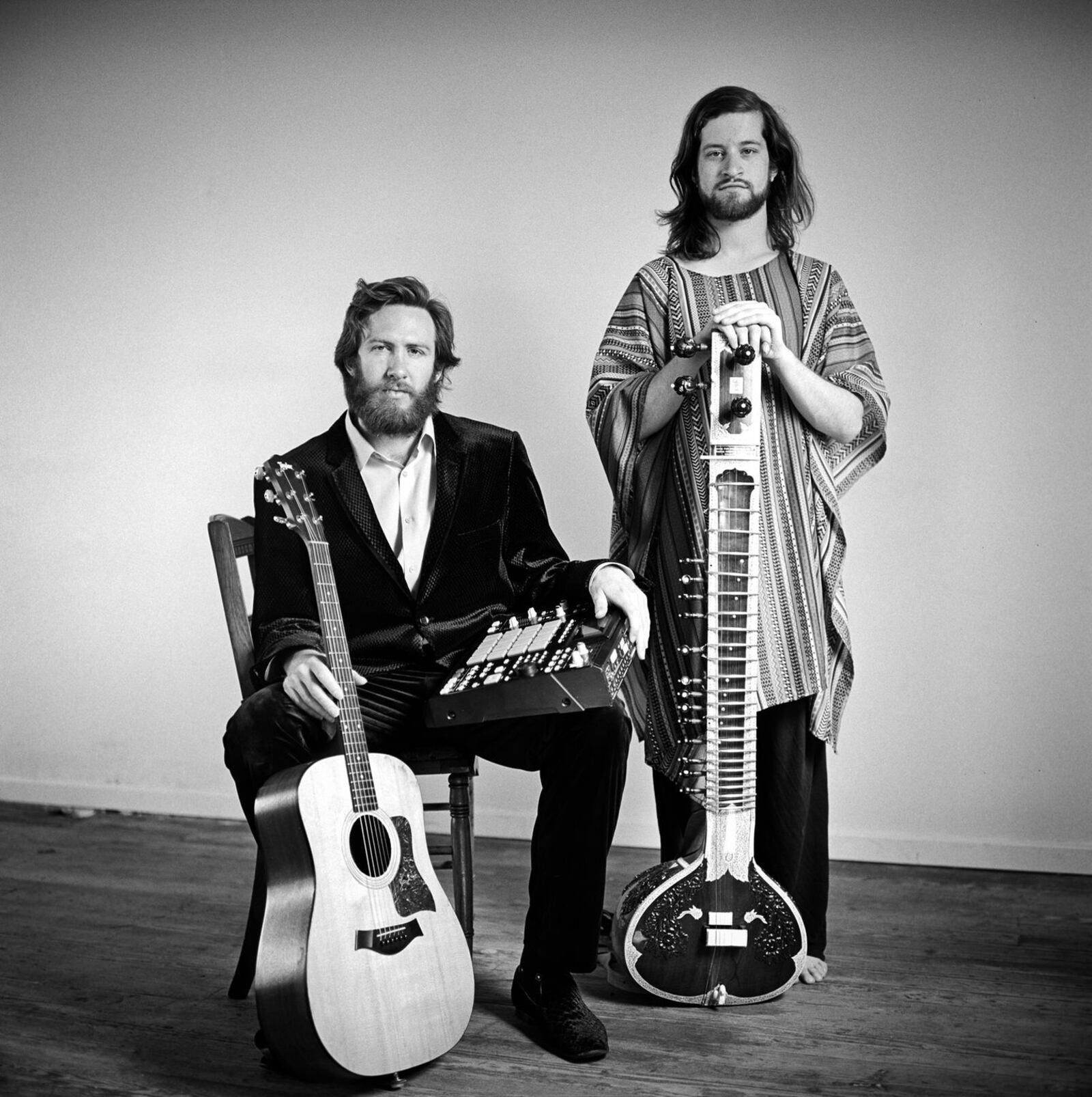 Cincinnati buzz band Dawg Yawp, Rob Keenan (left) and Tyler Randall, launches its fall tour at the Yellow Cab Bldg. in Dayton on Friday, Oct. 27. CONTRIBUTED