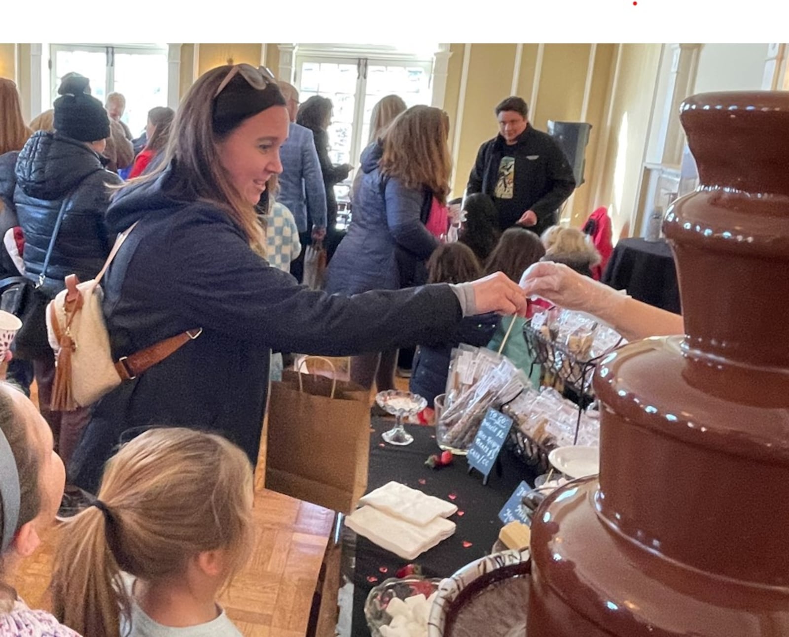 The annual Chocolate Meltdown at the Oxford Community Arts Center is one of many events in the city that draw folks from around the region. This photo was taken at the 2022 Meltdown. FILE