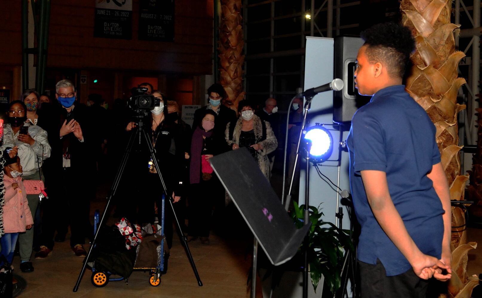 Founding Fathers Cypher at the Schuster Center’s Wintergarden. Did we spot you there?
