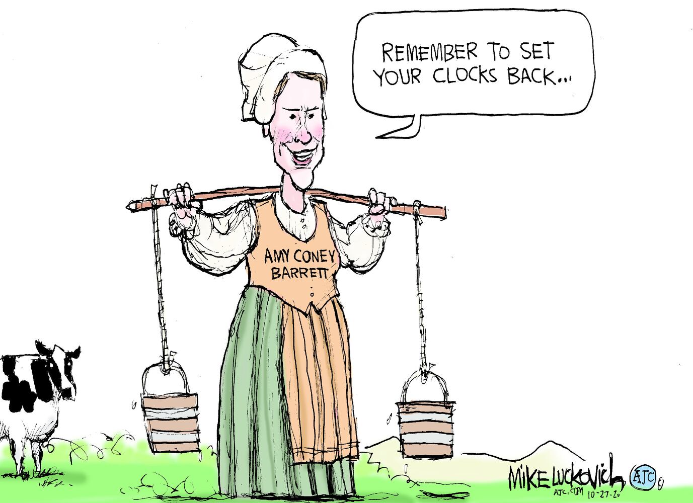 Week in cartoons: Amy Coney Barrett, the election and more