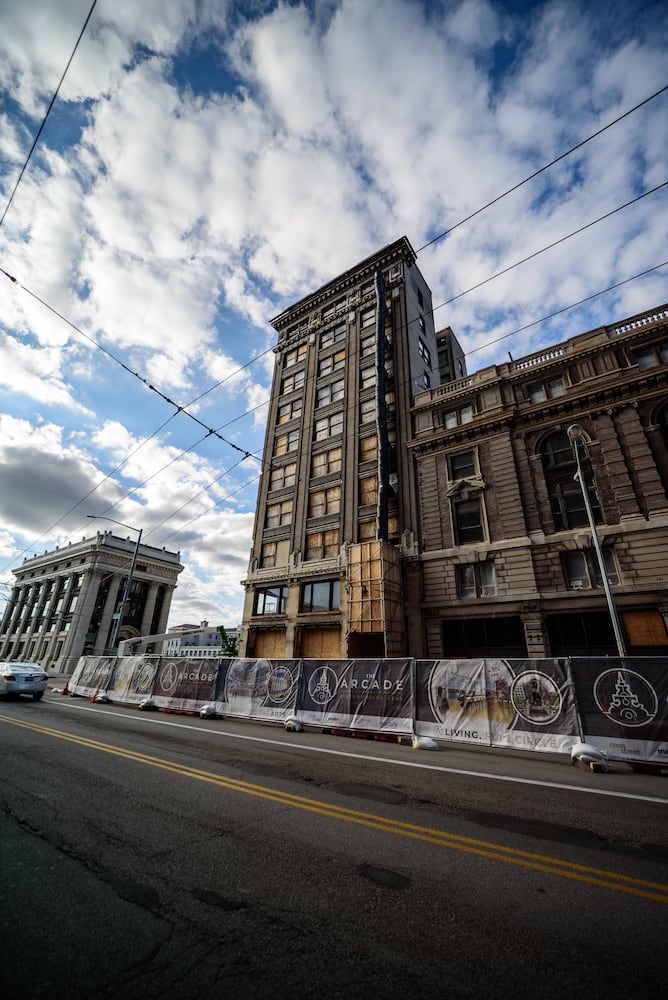 PHOTOS: Take a look at the latest construction progress on the Dayton Arcade