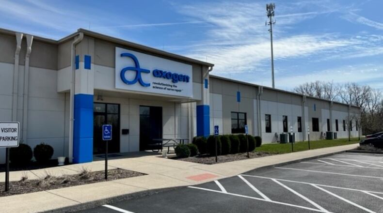 The entrance to the local Axogen facility. Contributed