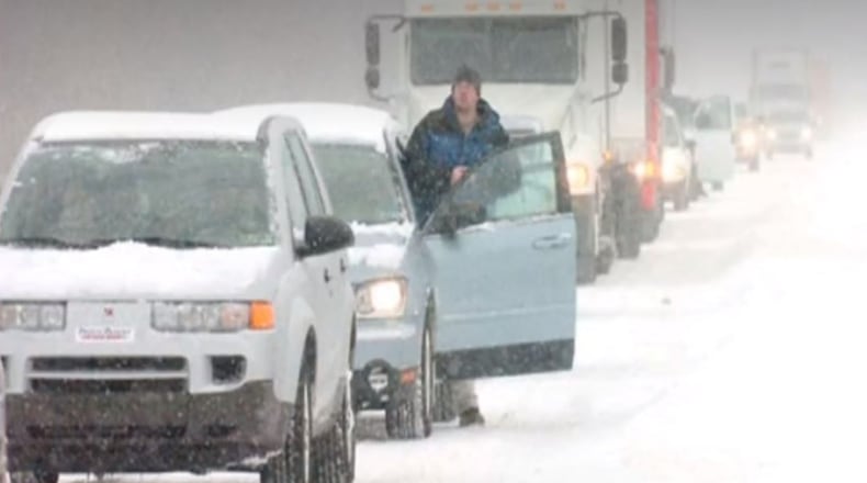 The Miami Valley was hit by a heavy snow on Valentine’s Day 2007.