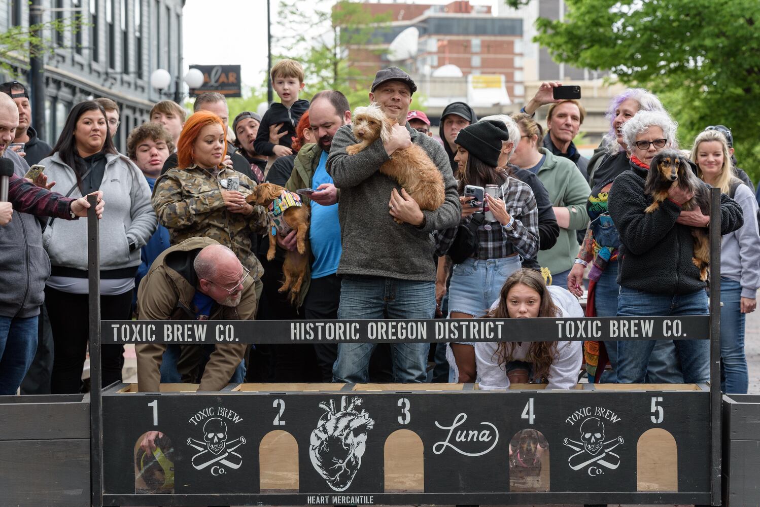 PHOTOS: Did we spot you at the Derby Day Wiener Dog Race in The Oregon District?