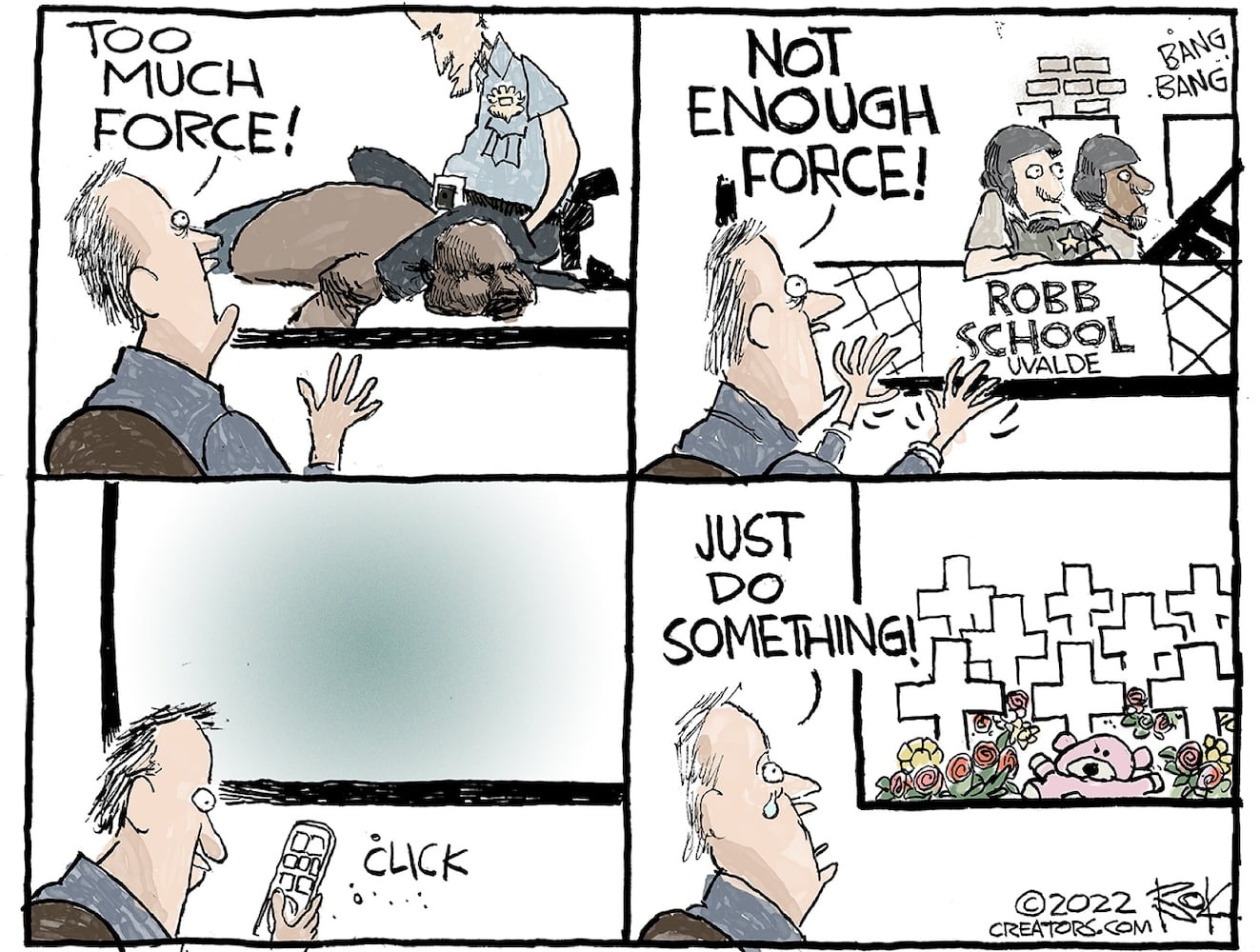 WEEK IN CARTOONS: Gun laws, inflation and more