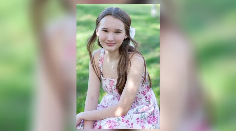 Zara J. McAninch is in the eighth grade at Jacob Coy Middle School, Beavercreek. (CONTRIBUTED)