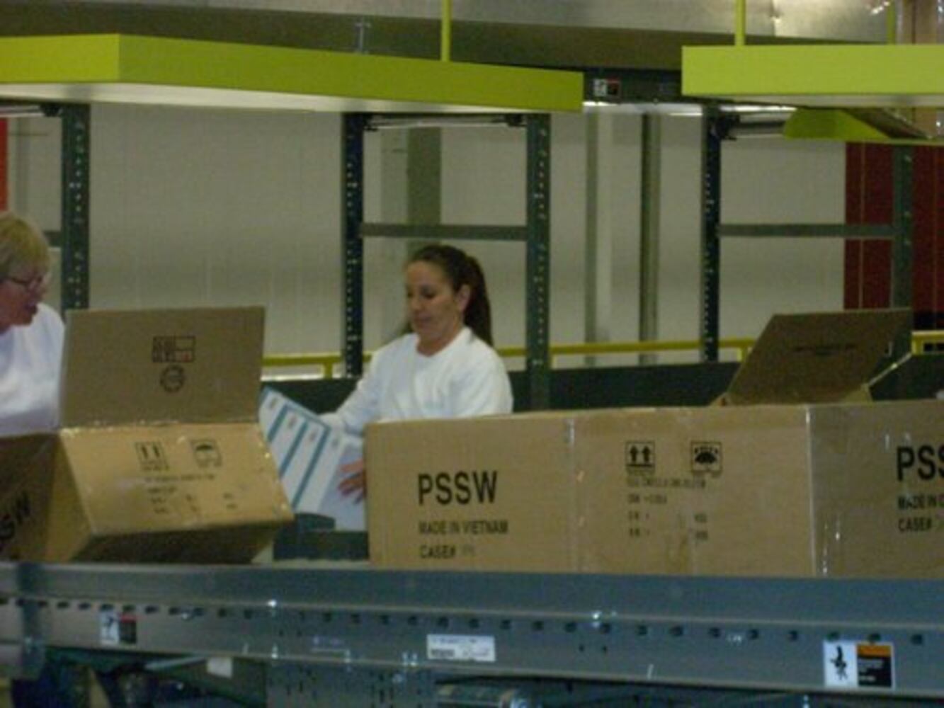 Distribution center opens