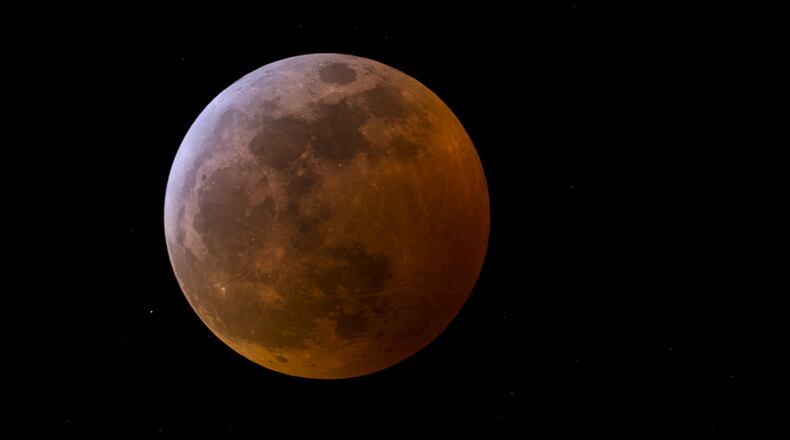 The full moon for September, which rises Thursday night into Friday morning, is also known as the harvest moon because it is close to the start of autumn. It also is the final of four consecutive supermoons. A supermoon is when the moon's orbit is closest to Earth at the same time it is full. NASA