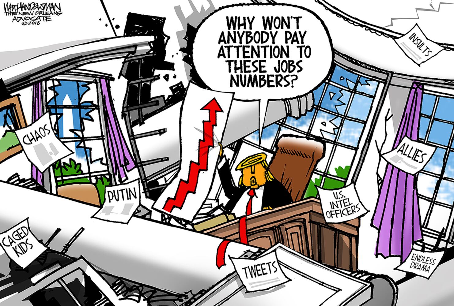 Week in cartoons: Facebook, tariffs and more