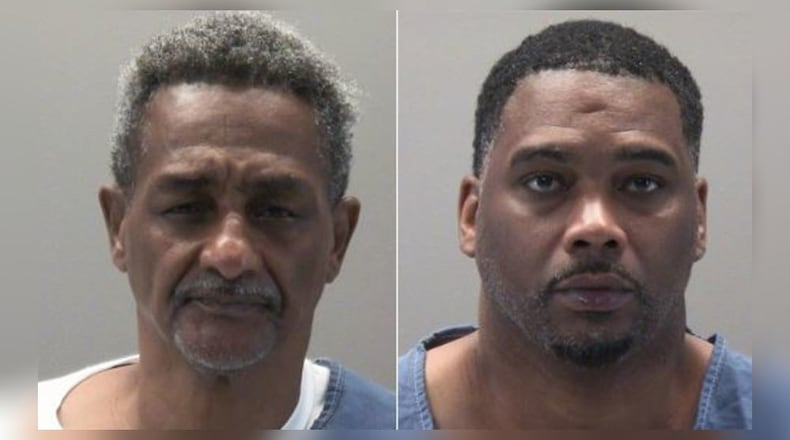 Gregory Melvin Sr., left, and Gregory Melvin Jr.  MONTGOMERY COUNTY JAIL