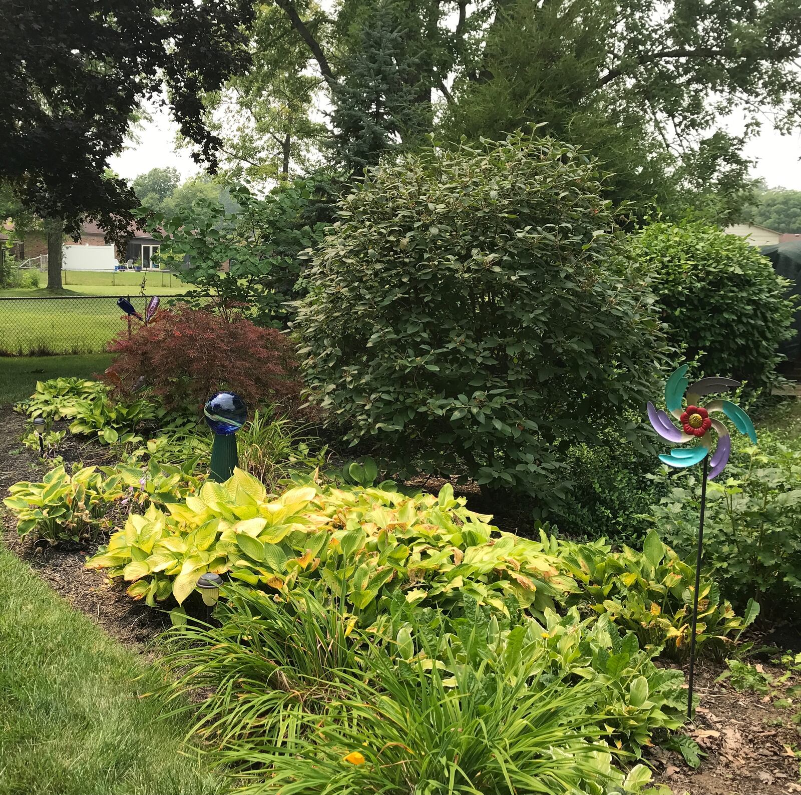Sam and Susie Kurtz have created a cheery and colorful landscape. CONTRIBUTED