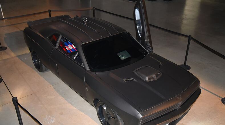 The Air Force’s customized Vapor Special Ops Supercar is on display in the museum’s third building. U.S. Air Force photo