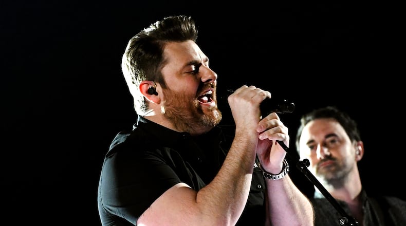 LAS VEGAS, NV - APRIL 15: Chris Young peforms onstage during the 53rd Academy of Country Music Awards at MGM Grand Garden Arena on April 15, 2018 in Las Vegas, Nevada. (Photo by Ethan Miller/Getty Images)