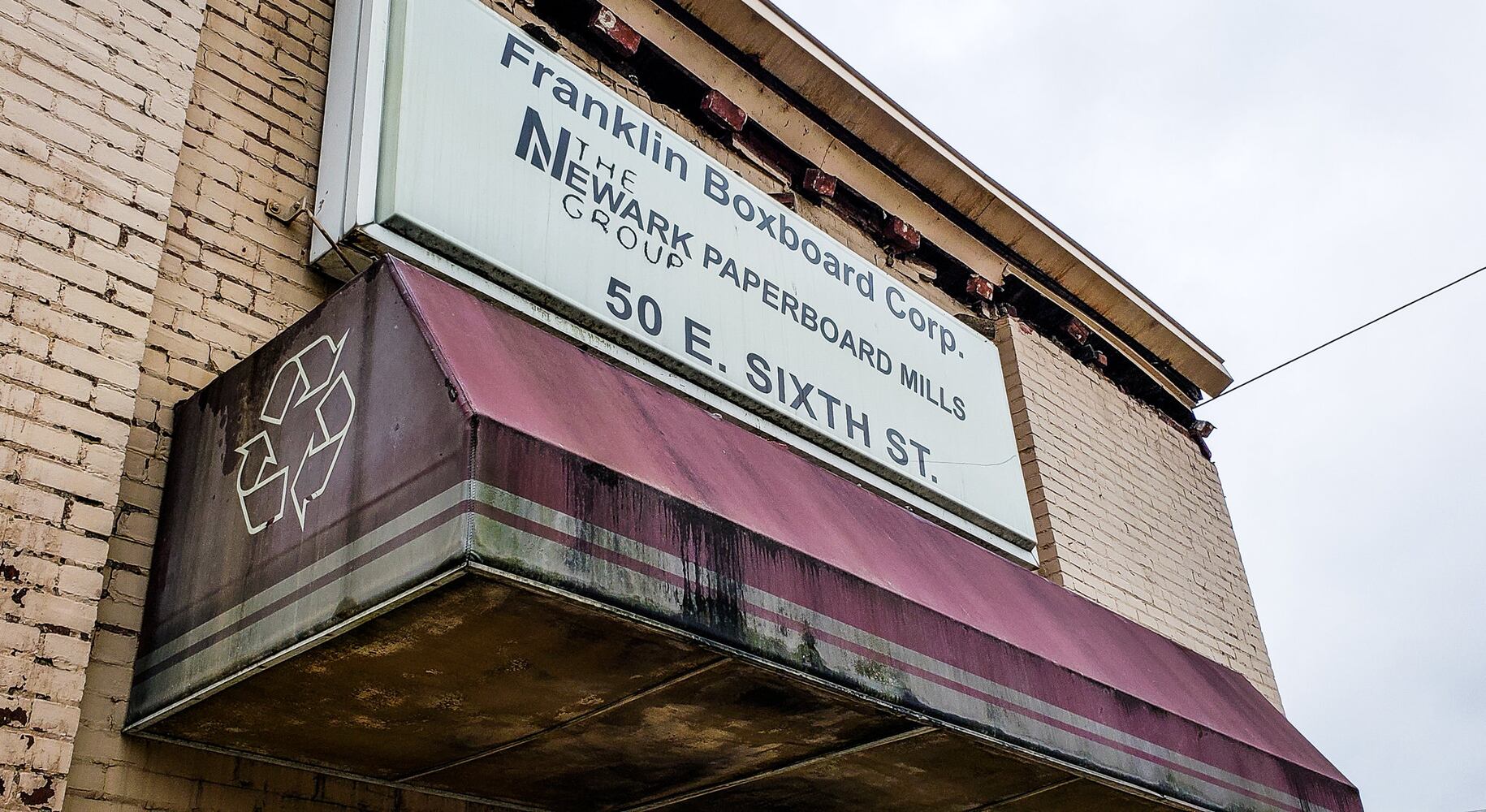 Demolition continues at former Franklin Boxboard building