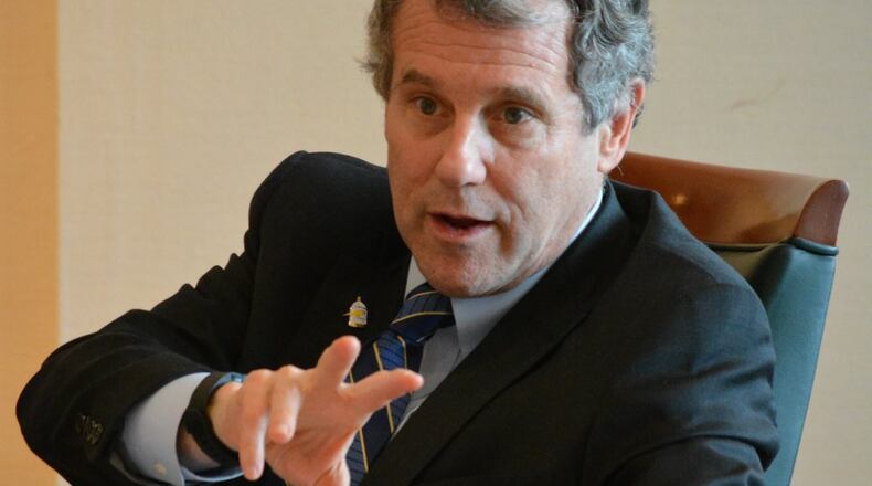 Sen. Sherrod Brown, D-Ohio. JIM OTTE / STAFF
