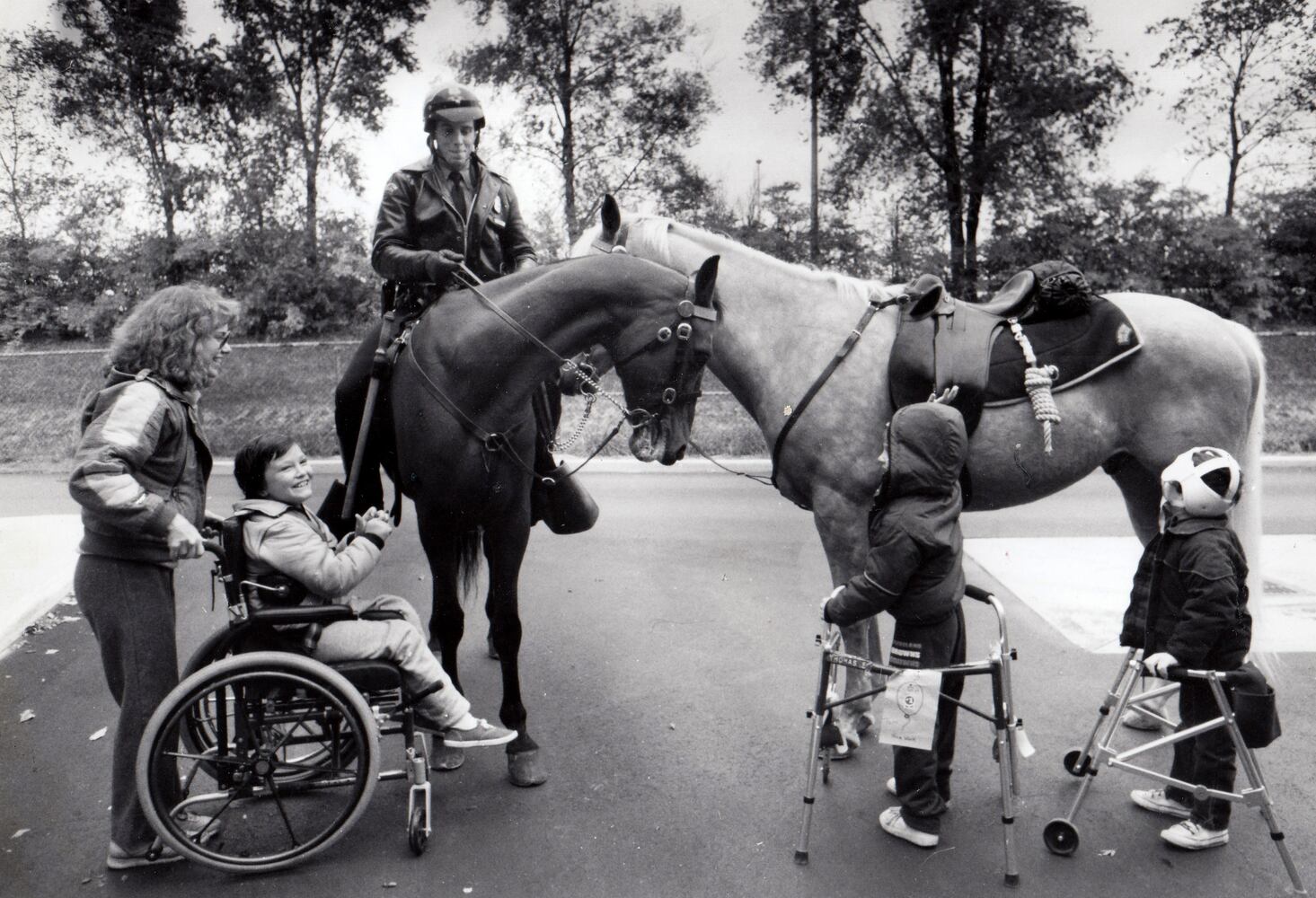 Dayton Mounted Patrol through the years