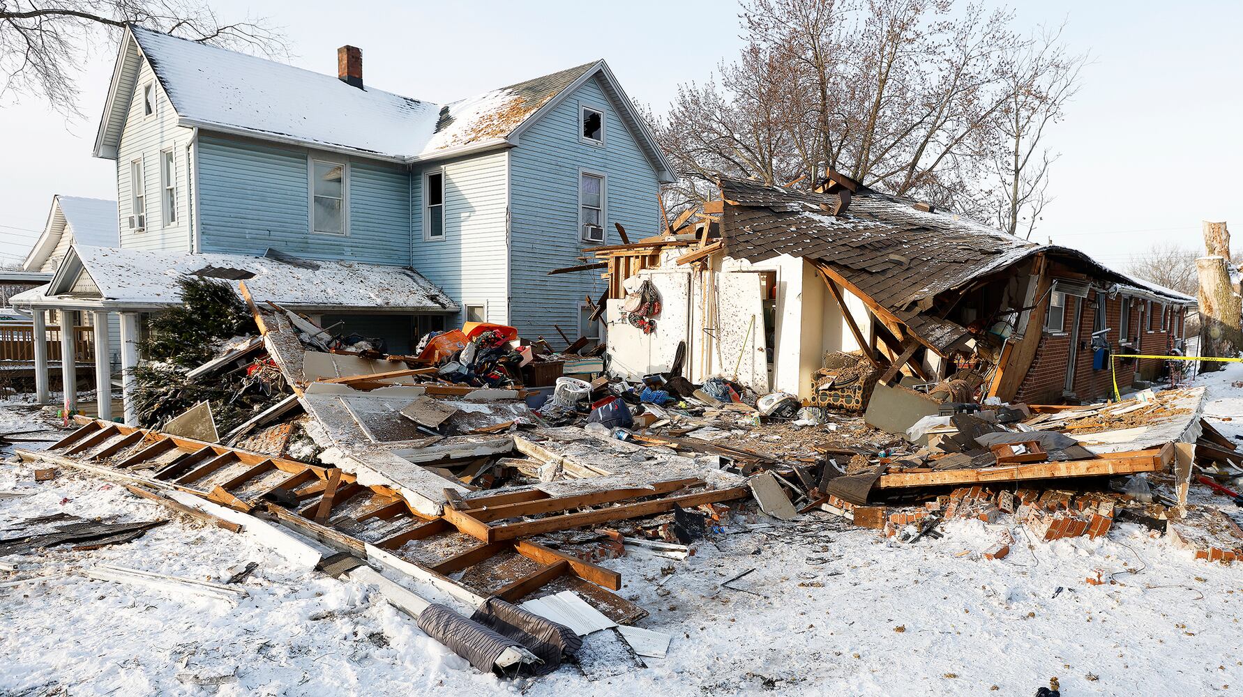 apartment explosion