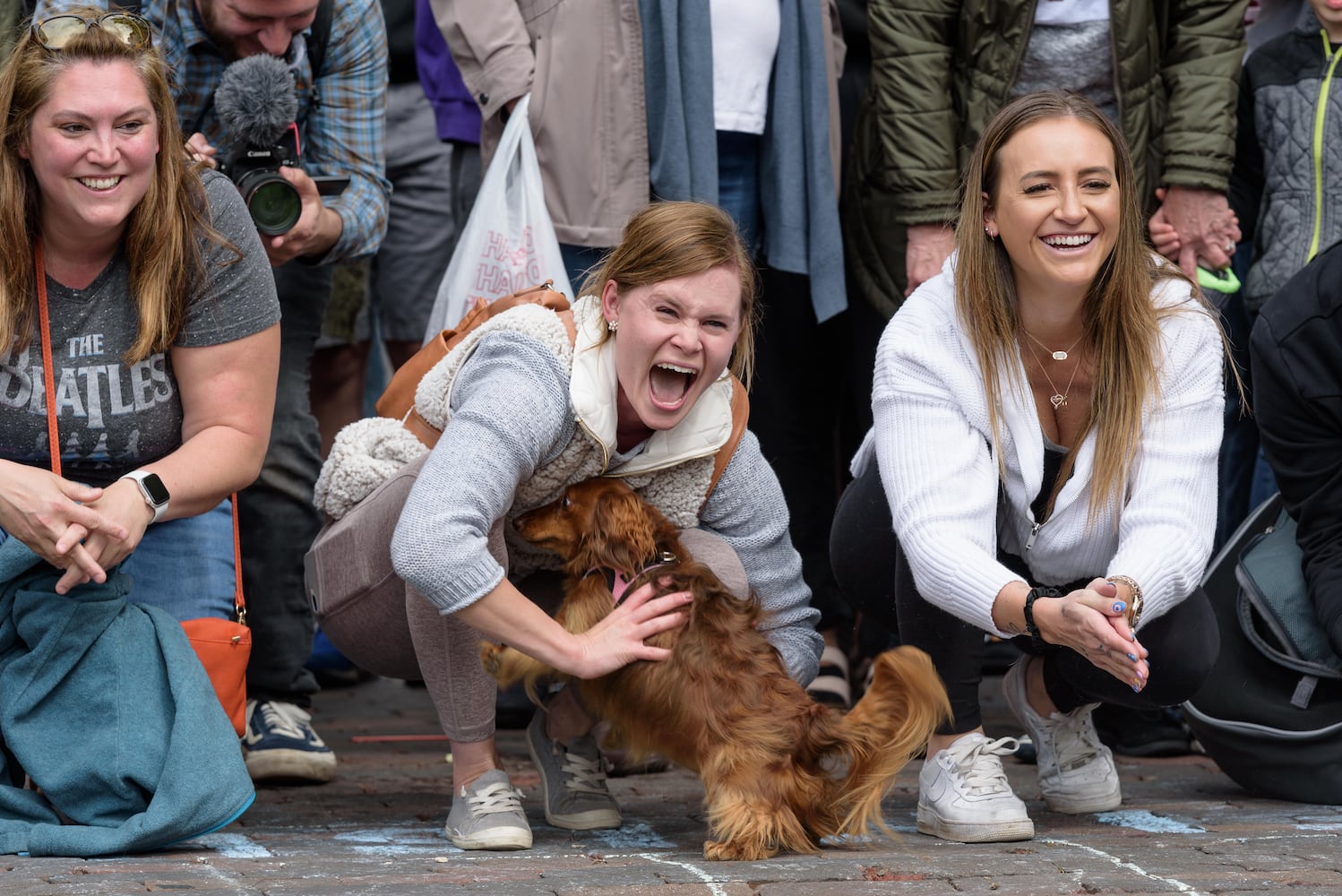 PHOTOS: Did we spot you at the Derby Day Wiener Dog Race in The Oregon District?