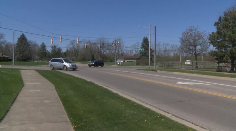 Portions of Nutt Road in Washington Twp, such as this one, are being widened by the township in the third phase of a project devoted to the road. FILE PHOTO