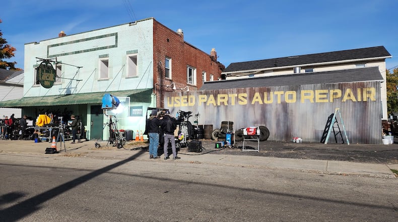 The Bikeriders, a movie from Stoplight Pictures Inc., is being shot his week in Middletown at the former Lakeside Inn. Shooting continues on Friday and part of Tytus Avenue will be closed, according to the film company. NICK GRHAM/STAFF