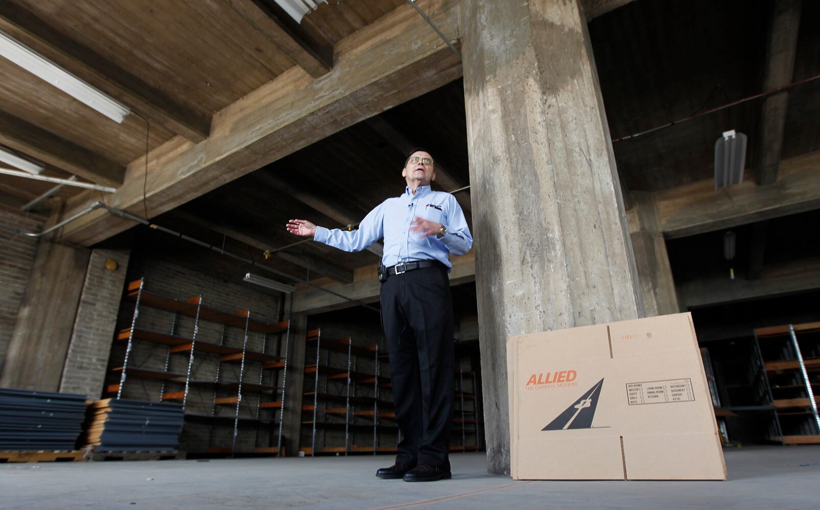 Take a peek inside the Bimm Fireproof Storage building