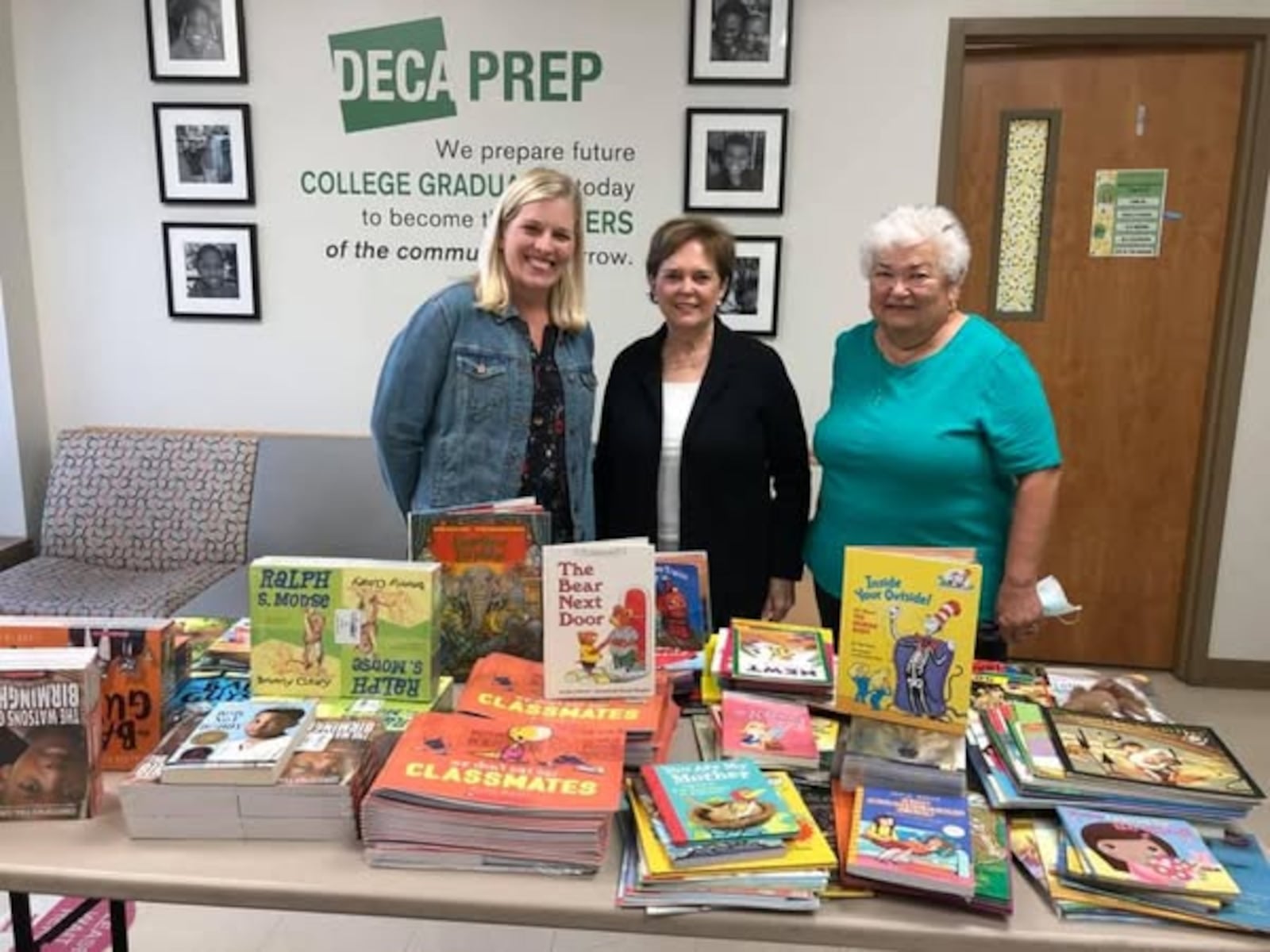 Members  of the Christ Child Society volunteer at DECA, Erma’s House, The Glen at St. Joseph, Maria Joseph Living Center, Oak Tree Corner and St. Vincent DePaul. 
CONTRIBUTED