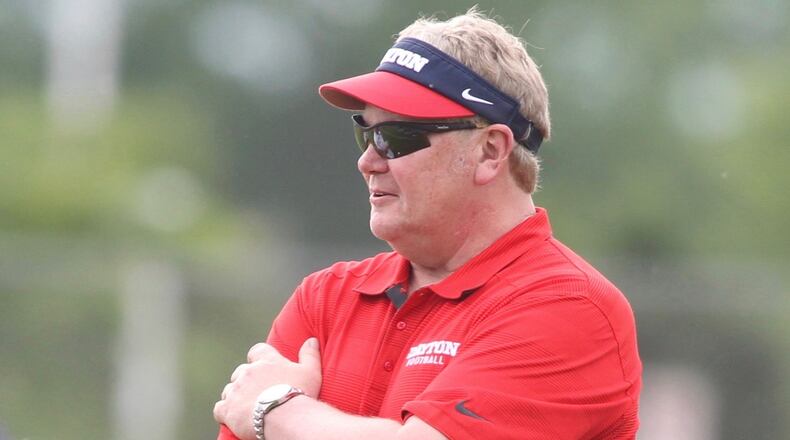 Dayton coach Rick Chamberlin. David Jablonski/Staff