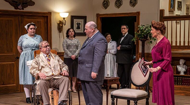 Dayton Playhouse’s production of “The Man Who Came to Dinner,” which opened March 6, only performed one weekend in response to COVID-19. CONTRIBUTED/ART FABIAN