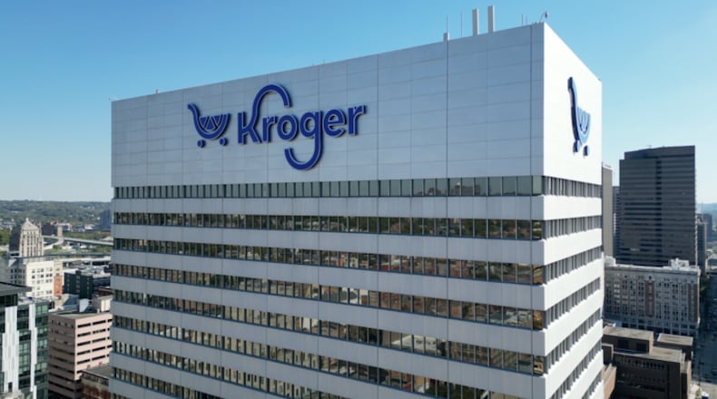 Kroger is headquartered in downtown Cincinnati.
WCPO/Contributed (Ray Pfeffer)