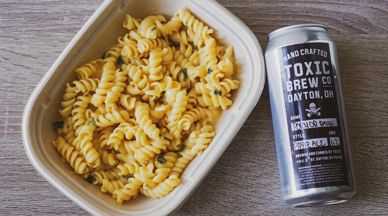 On Friday, Aug. 7, Toxic Brew Company and Picnk will be serving up mac 'n cheese and craft beer to benefit PFLAG Dayton.