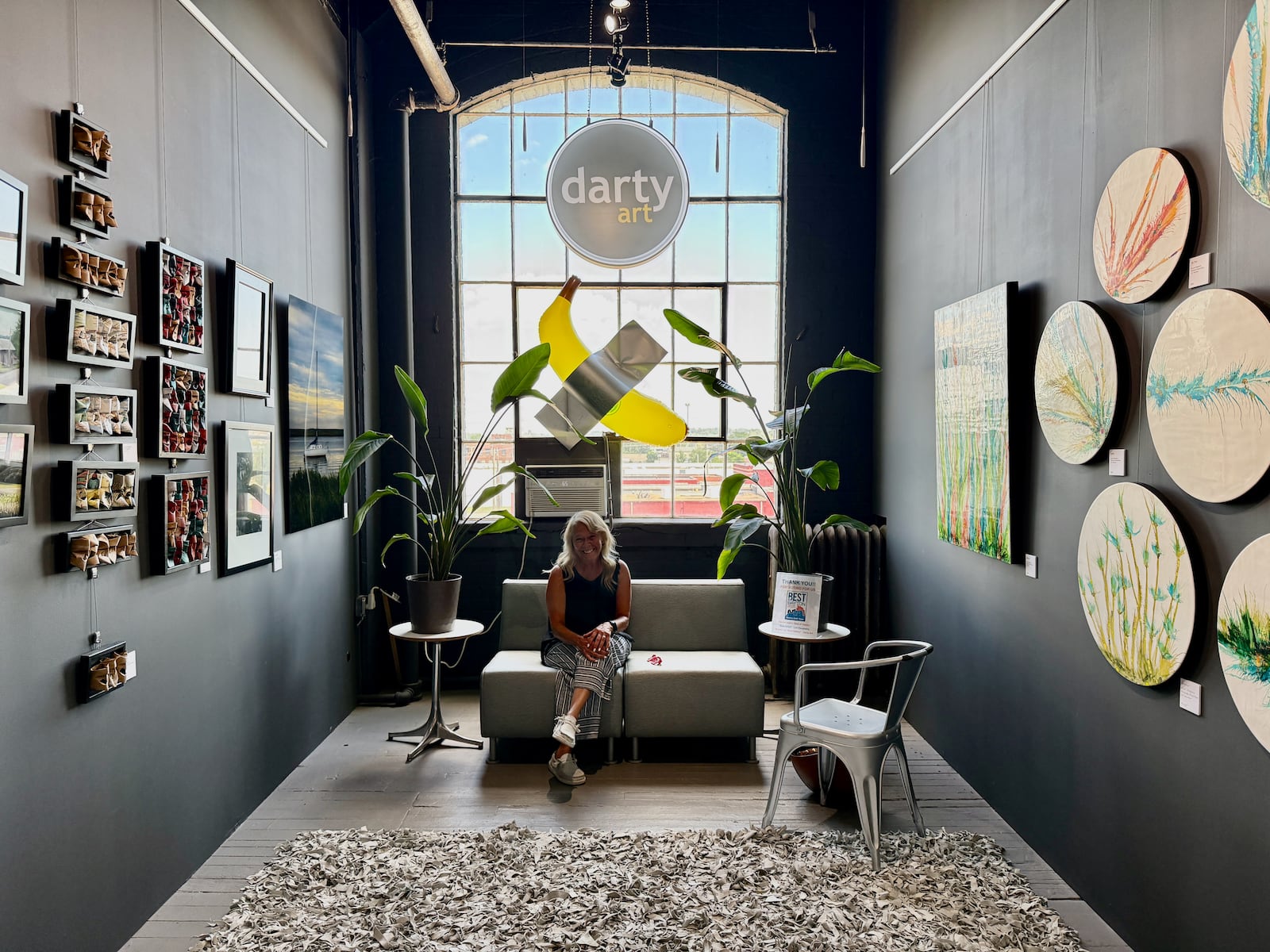 Lori Daugherty runs Darty Art Studio in Front Street. HANNAH KASPER/CONTRIBUTED