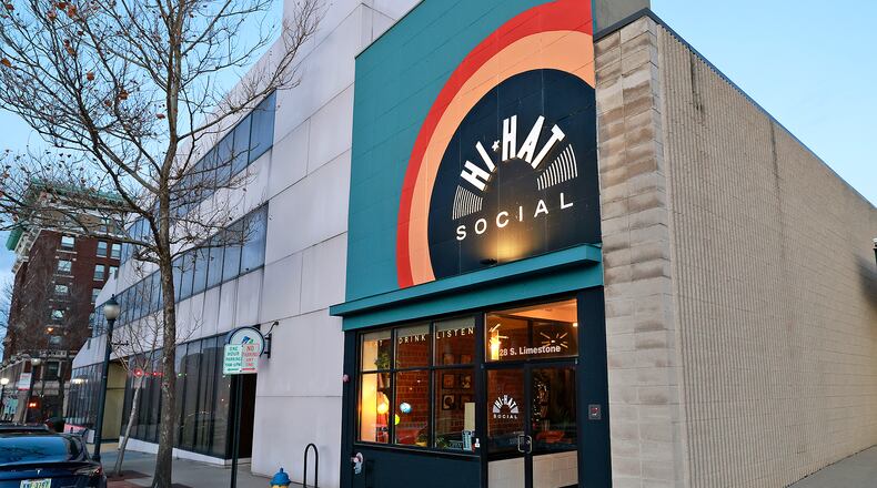 The Hi-Hat Social recently opened on South Limestone Street in downtown Springfield. BILL LACKEY/STAFF