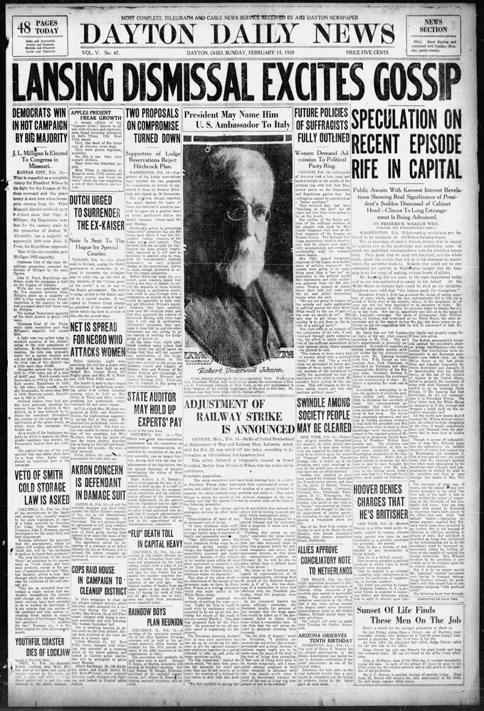 Dayton history pages