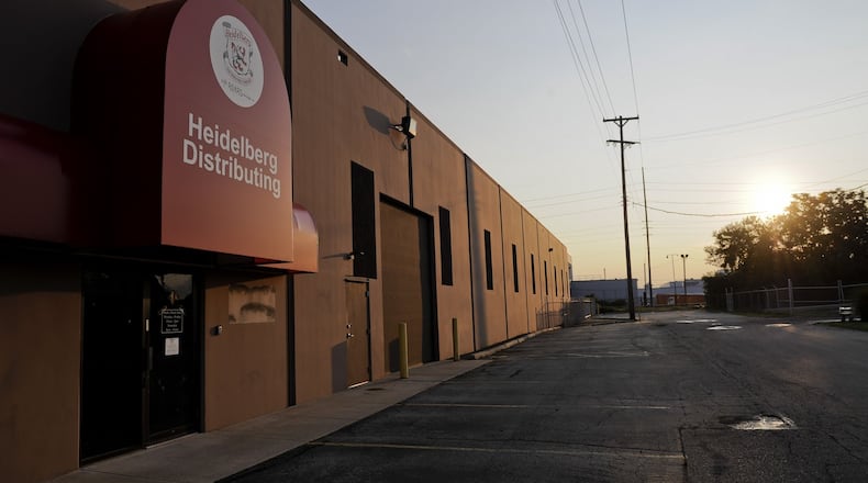 The former Heidelberg Distributing facility at 931 Deeds Avenue. Nick Graham / Staff