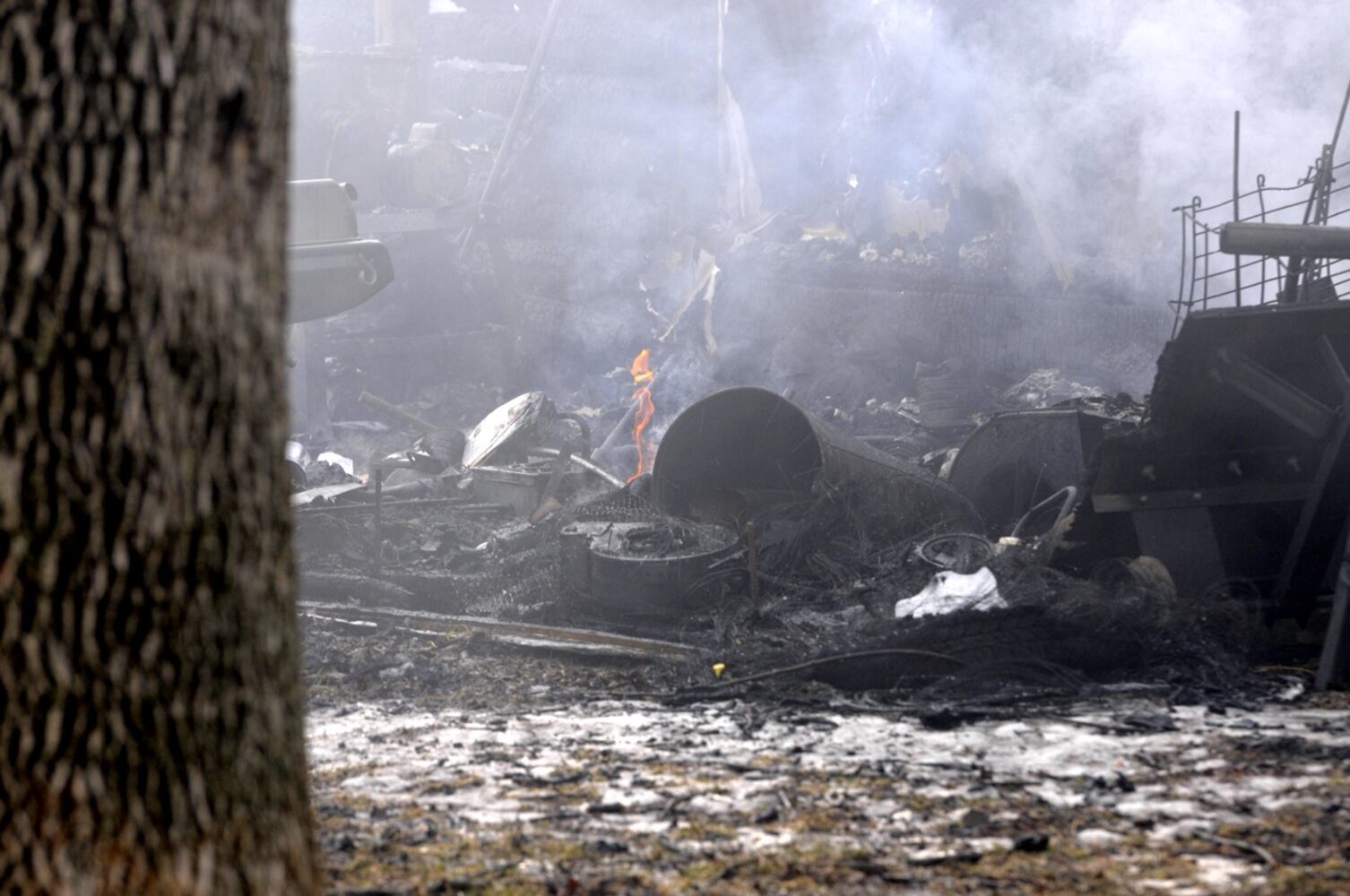 Eby Road fire