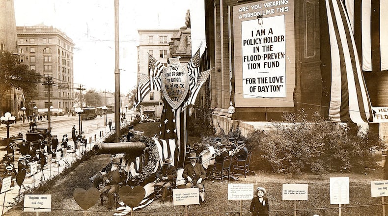 The Miami Conservancy District was founded in response to the Great Dayton Flood. Staffers Angela Manuszak and Brenda Gibson will be on hand to explain the flood’s legacy on our city. The two women helped to put together a current exhibit about the flood at the Dayton Art Institute.