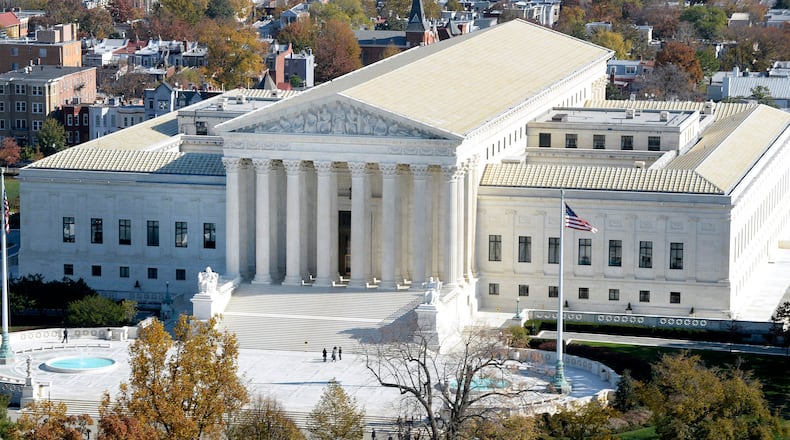 The US Supreme Court seen Nov. 15, 2016 in Washington, D.C.