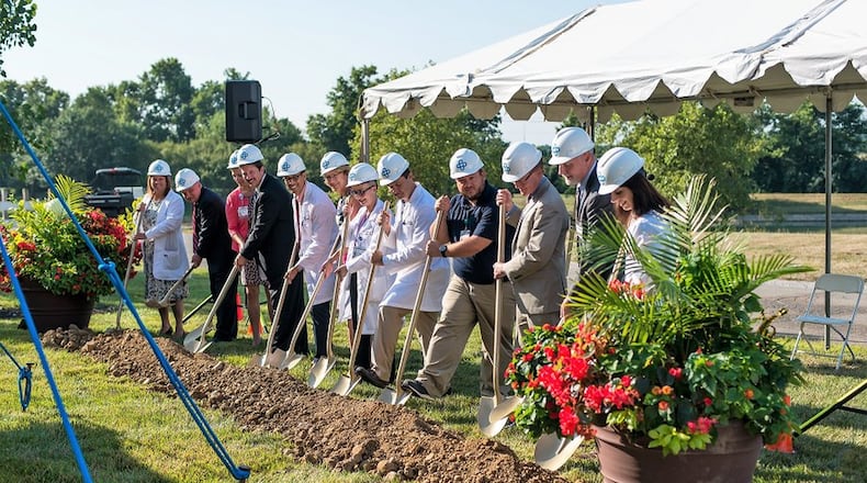 Upper Valley Medical Center broke ground on an expansion for its cardiopulmonary unit. CONTRIBUTED